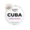 Cuba White Nicotine Pouches Forest Berries